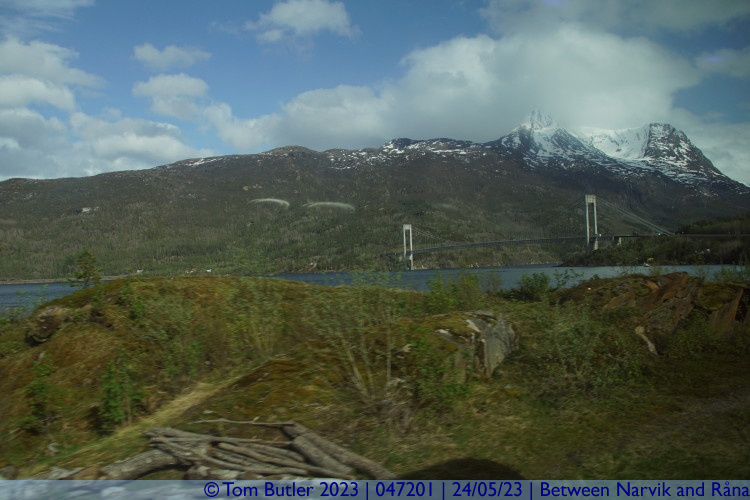 Photo ID: 047201, The Skjombrua, Between Narvik and Rna, Norway