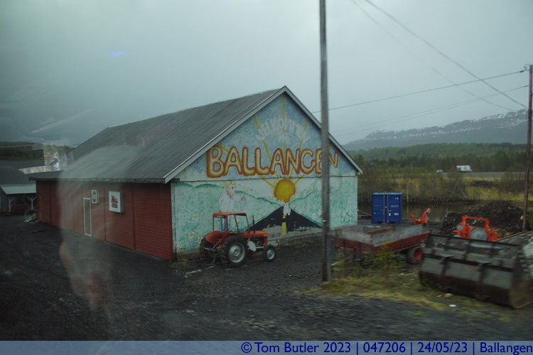 Photo ID: 047206, Entering Ballangen, Ballangen, Norway