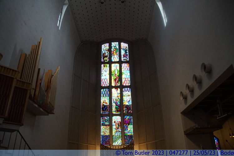 Photo ID: 047277, Stained glass, Bod, Norway