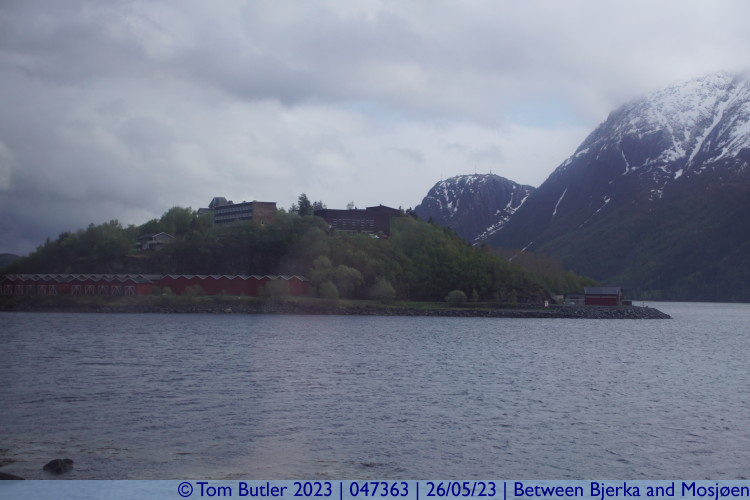 Photo ID: 047363, Approaching Mosjen , Between Bjerka and Mosjen, Norway