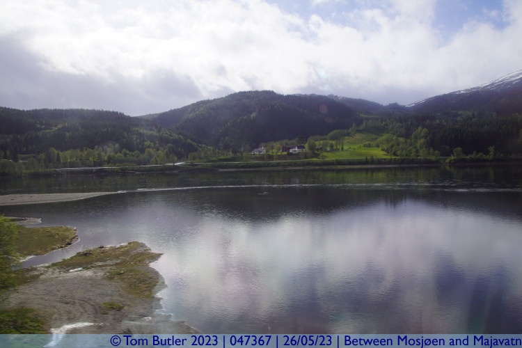 Photo ID: 047367, The Vefsna, Between Mosjen and Majavatn, Norway