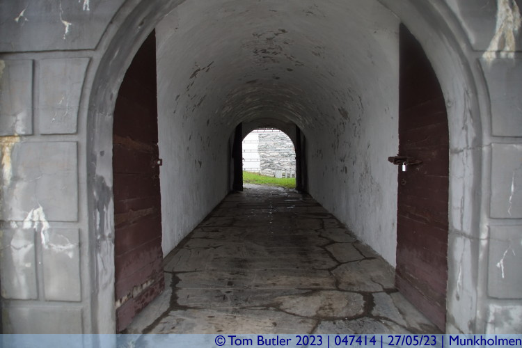 Photo ID: 047414, Entering the fort, Munkholmen, Norway