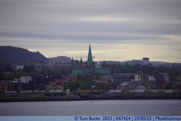 Photo ID: 047424, Nidaros Cathedral from Munkholmen, Munkholmen, Norway