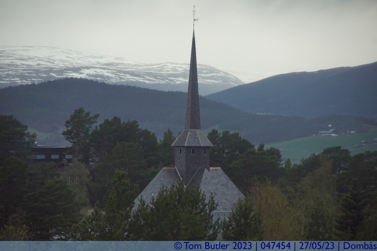 Photo ID: 047454, Church spire, Dombs, Norway
