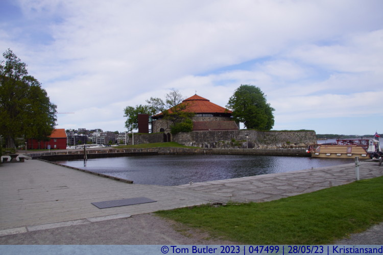 Photo ID: 047499, Approaching the fortress, Kristiansand, Norway