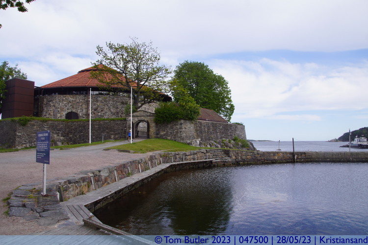 Photo ID: 047500, Entrance to the fortress, Kristiansand, Norway