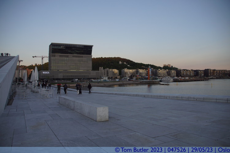 Photo ID: 047526, Munch museum from the opera house, Oslo, Norway