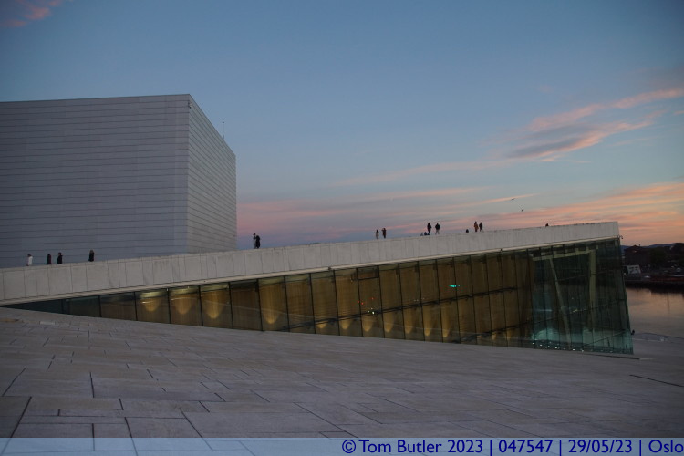 Photo ID: 047547, On the opera house roof, Oslo, Norway
