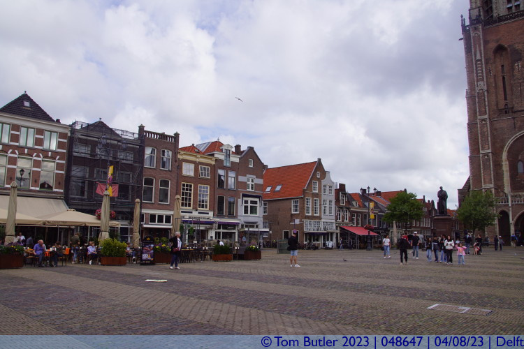Photo ID: 048647, In the Markt, Delft, Netherlands