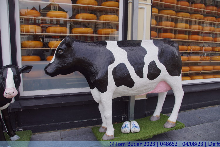 Photo ID: 048653, Dutch Cow, Delft, Netherlands