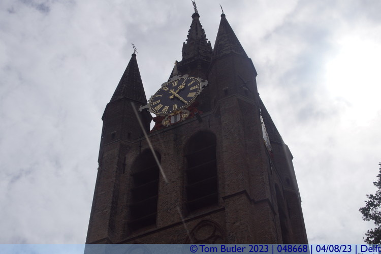 Photo ID: 048668, Tower of the Old Church, Delft, Netherlands