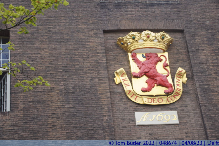 Photo ID: 048674, Crest, Delft, Netherlands