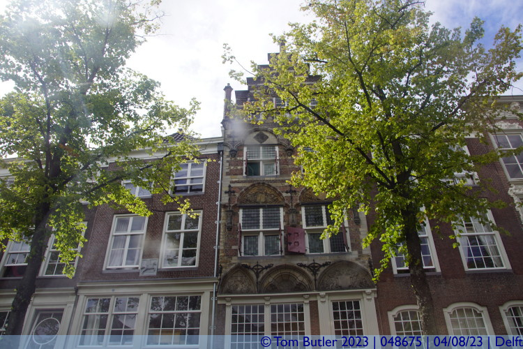Photo ID: 048675, Narrow house, Delft, Netherlands