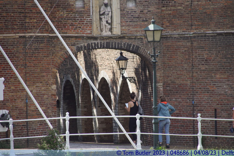 Photo ID: 048686, Entering the East Gate, Delft, Netherlands