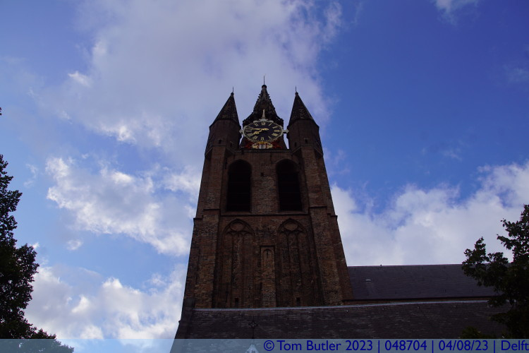 Photo ID: 048704, Tower of the Old Church, Delft, Netherlands