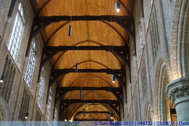 Photo ID: 048723, Ceiling of the New Church, Delft, Netherlands