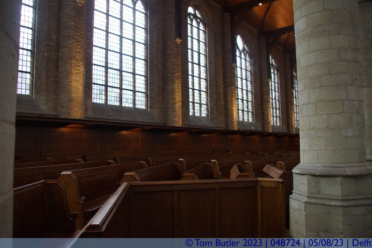 Photo ID: 048724, Pews and Windows, Delft, Netherlands