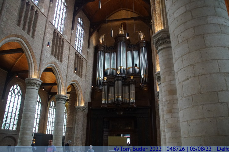 Photo ID: 048726, New Church Organ, Delft, Netherlands