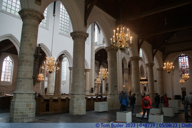 Photo ID: 048739, Entering the Oude Kerk, Delft, Netherlands