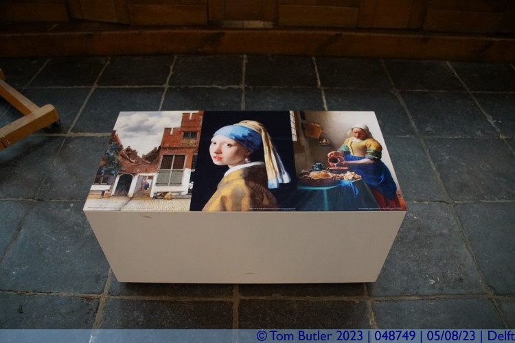 Photo ID: 048749, Vermeer's most famous works, Delft, Netherlands