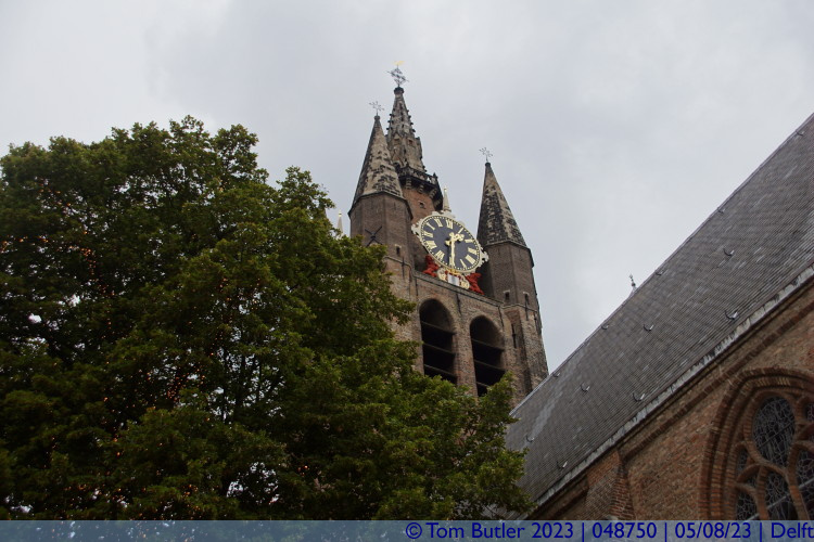Photo ID: 048750, Tower of the Old Church, Delft, Netherlands
