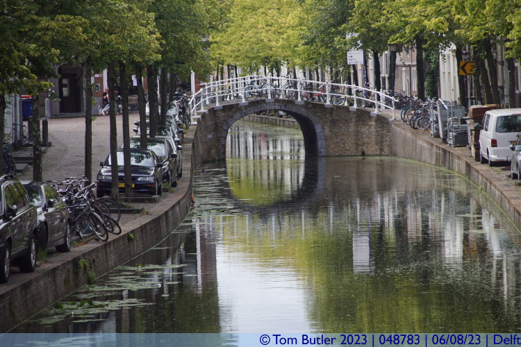 Photo ID: 048783, Canal bridge, Delft, Netherlands