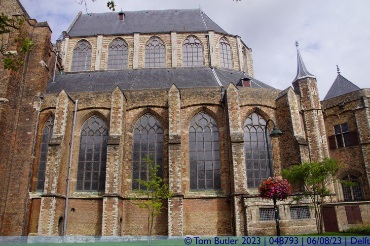 Photo ID: 048793, Rear of the Nieuwe Kerk, Delft, Netherlands