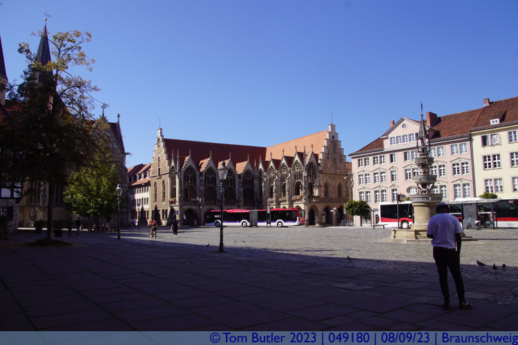 Photo ID: 049180, In the Altstadtmarkt, Braunschweig, Germany