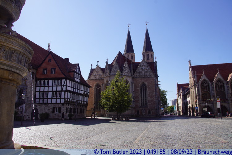 Photo ID: 049185, In the Altstadtmarkt, Braunschweig, Germany