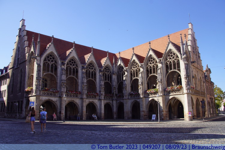 Photo ID: 049207, View from the Altstadtmarkt, Braunschweig, Germany