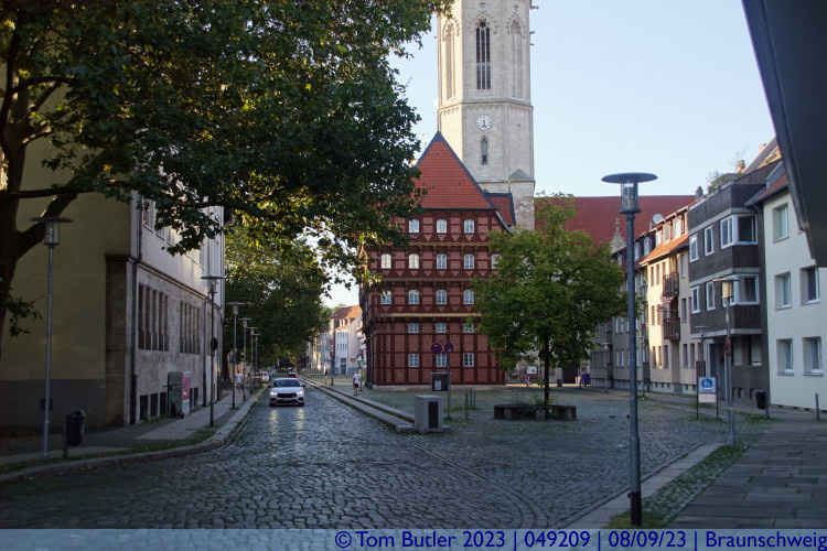 Photo ID: 049209, Approaching the Alte Waage, Braunschweig, Germany