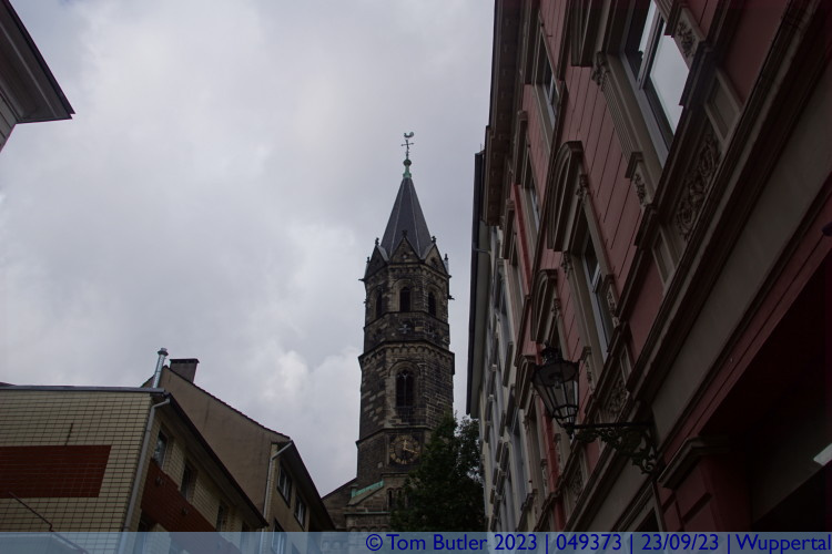 Photo ID: 049373, Tower of the New Church, Wuppertal, Germany