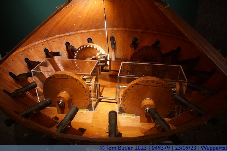 Photo ID: 049379, Model of Da Vinci's tank, Wuppertal, Germany