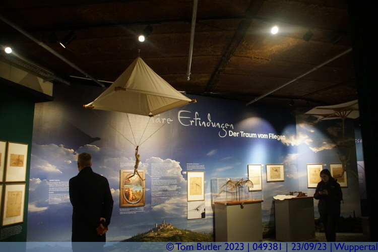 Photo ID: 049381, Leonardo Da Vinci exhibition in the Visiodrom, Wuppertal, Germany