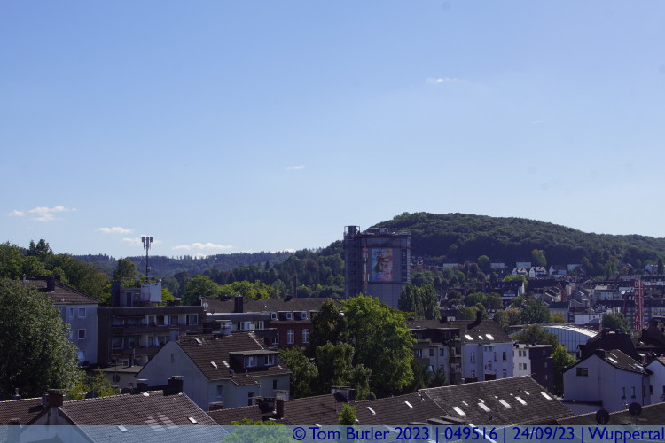 Photo ID: 049516, Visiodrom from the Schwarzbach Viadukt, Wuppertal, Germany
