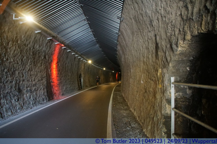 Photo ID: 049523, Wichlinghauser Tunnel on the Schwarzbachtrasse, Wuppertal, Germany