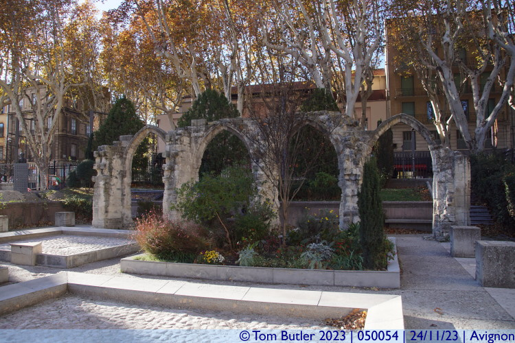 Photo ID: 050054, Ruins of Saint Martial Cloister, Avignon, France