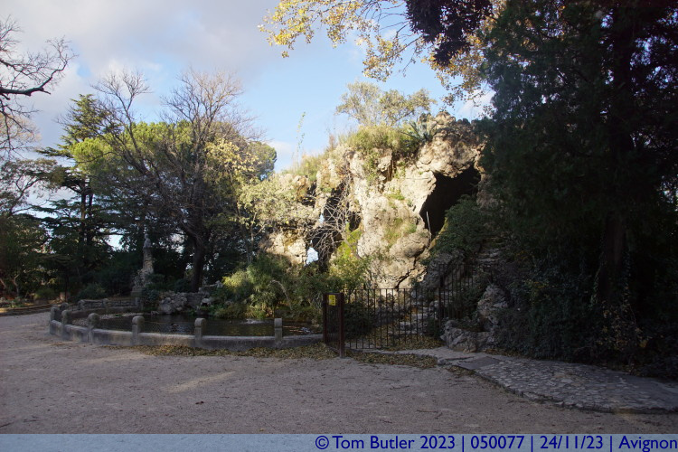 Photo ID: 050077, Garden Grotto, Avignon, France
