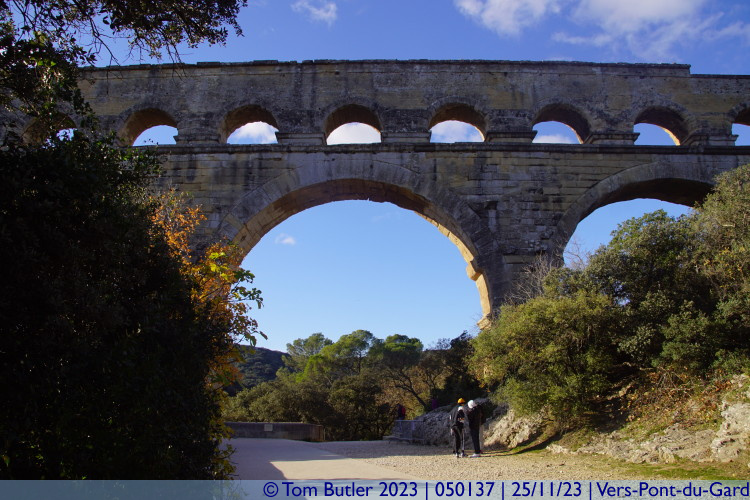 Photo ID: 050137, Tallest Roman Aqueduct, Vers-Pont-du-Gard, France
