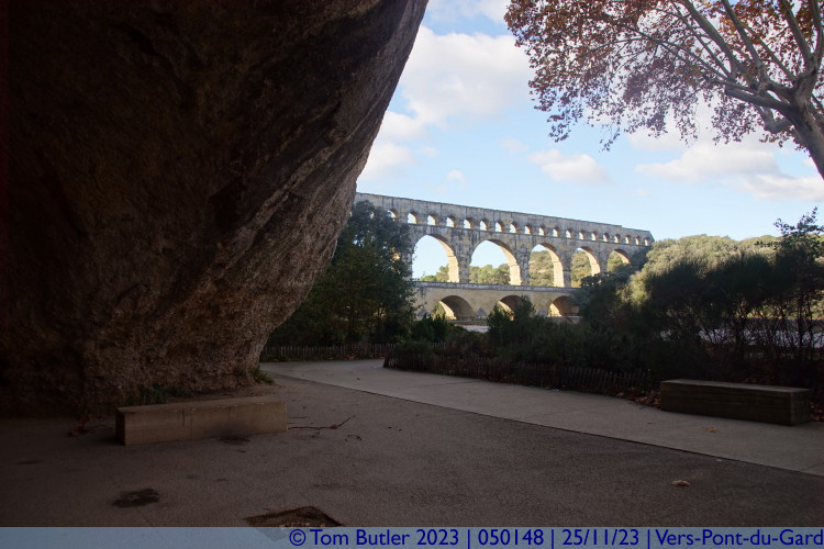 Photo ID: 050148, pre history cave to Roman aqueduct, Vers-Pont-du-Gard, France