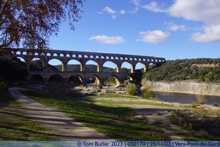 Photo ID: 050170, North side of the Pont du Gard, Vers-Pont-du-Gard, France