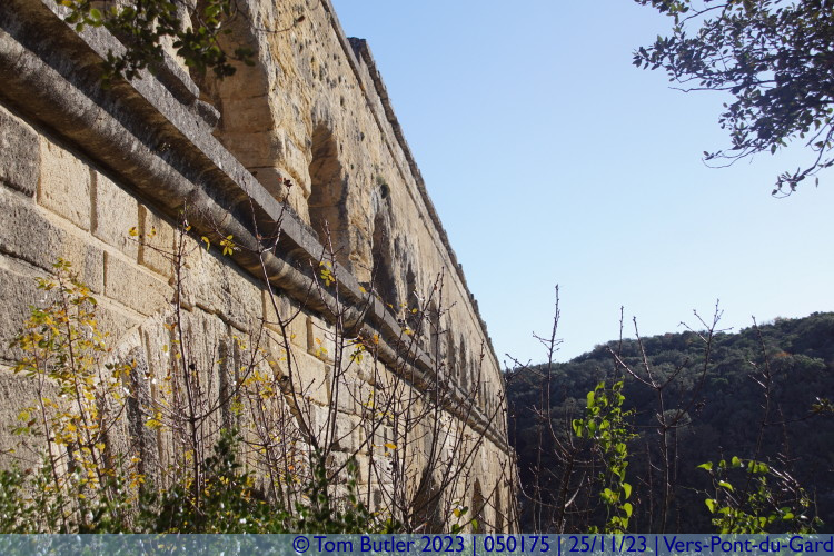 Photo ID: 050175, South face of the aqueduct, Vers-Pont-du-Gard, France