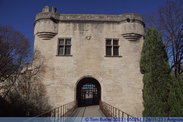 Photo ID: 050251, Entrance onto the bridge, Le Chtelet, Avignon, France