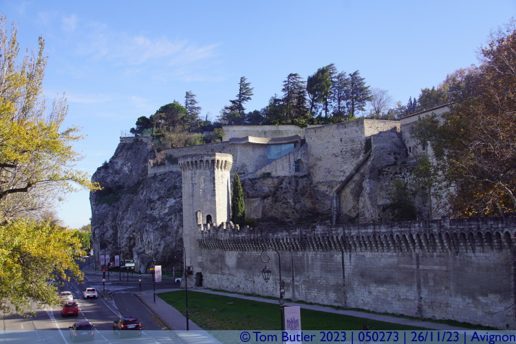 Photo ID: 050273, City walls, Avignon, France