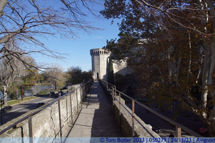 Photo ID: 050279, On the city walls, Avignon, France