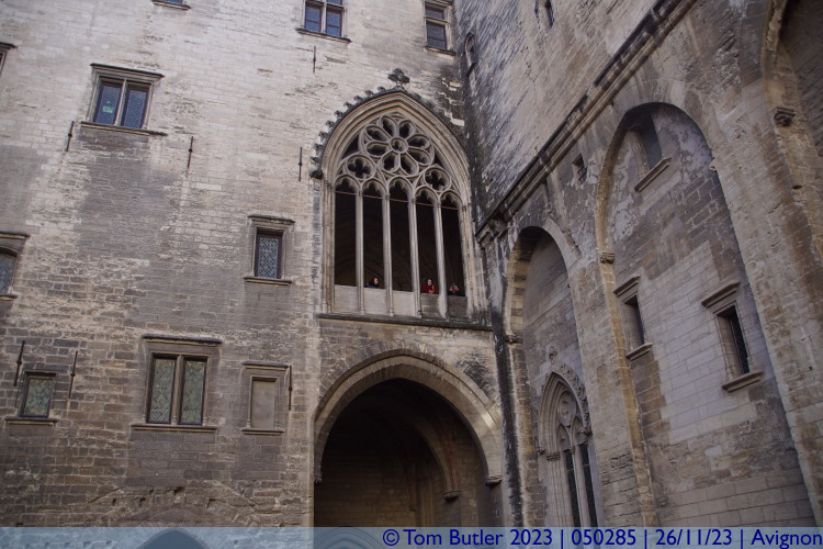 Photo ID: 050285, Inside the palais des papes, Avignon, France