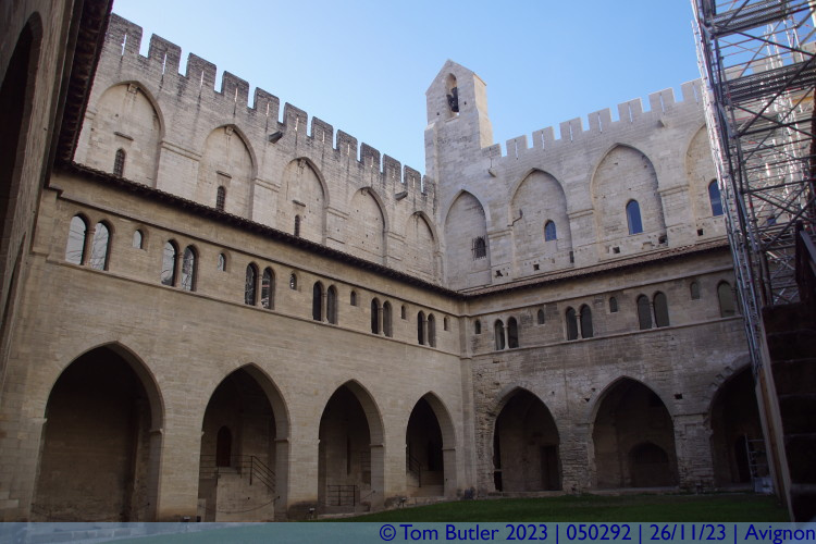 Photo ID: 050292, Benedict XII Cloister, Avignon, France