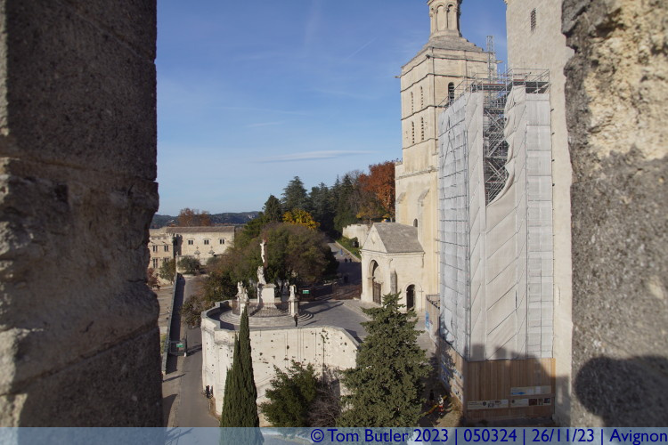 Photo ID: 050324, View from the palace roof, Avignon, France