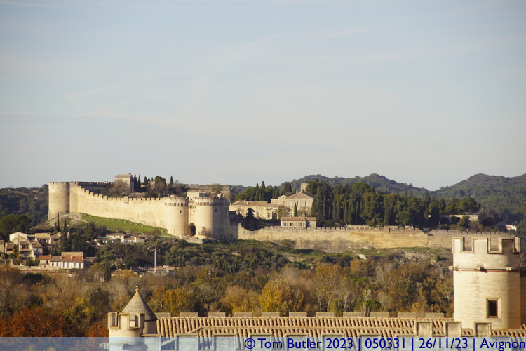 Photo ID: 050331, Fort Saint-Andr from the Palace, Avignon, France