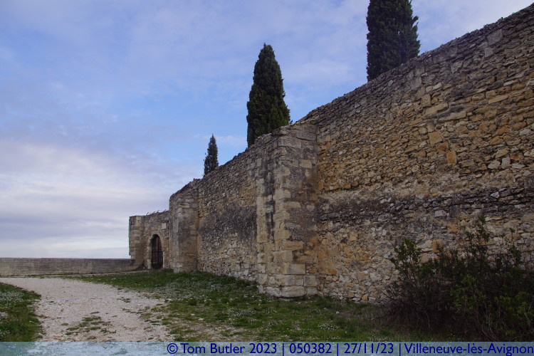 Photo ID: 050382, Top end of the fort, Villeneuve-ls-Avignon, France
